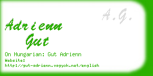 adrienn gut business card